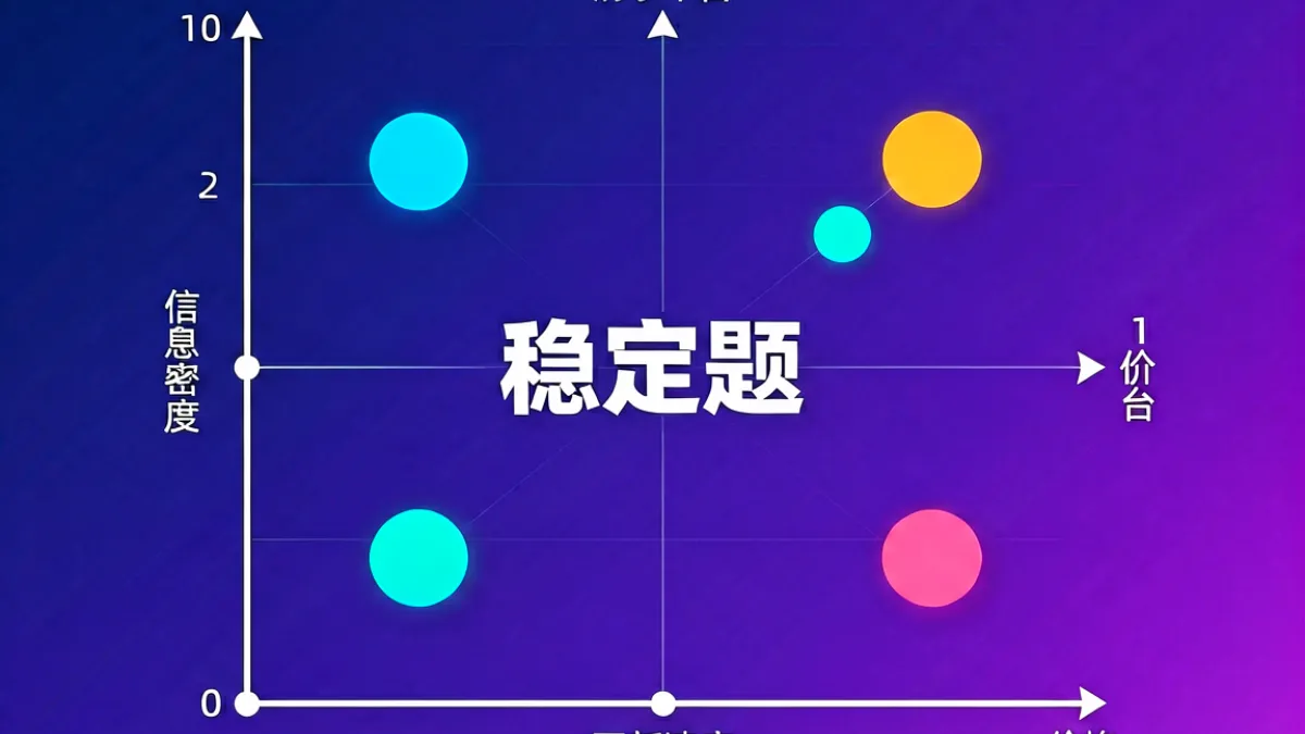 对比图表展示六个日本视频平台在稳定性清晰度价格和更新速度四个维度的雷达得分分布情况靛紫色调数据可视化背景